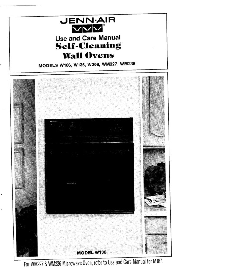 Jenn-Air WM236 use and care manual