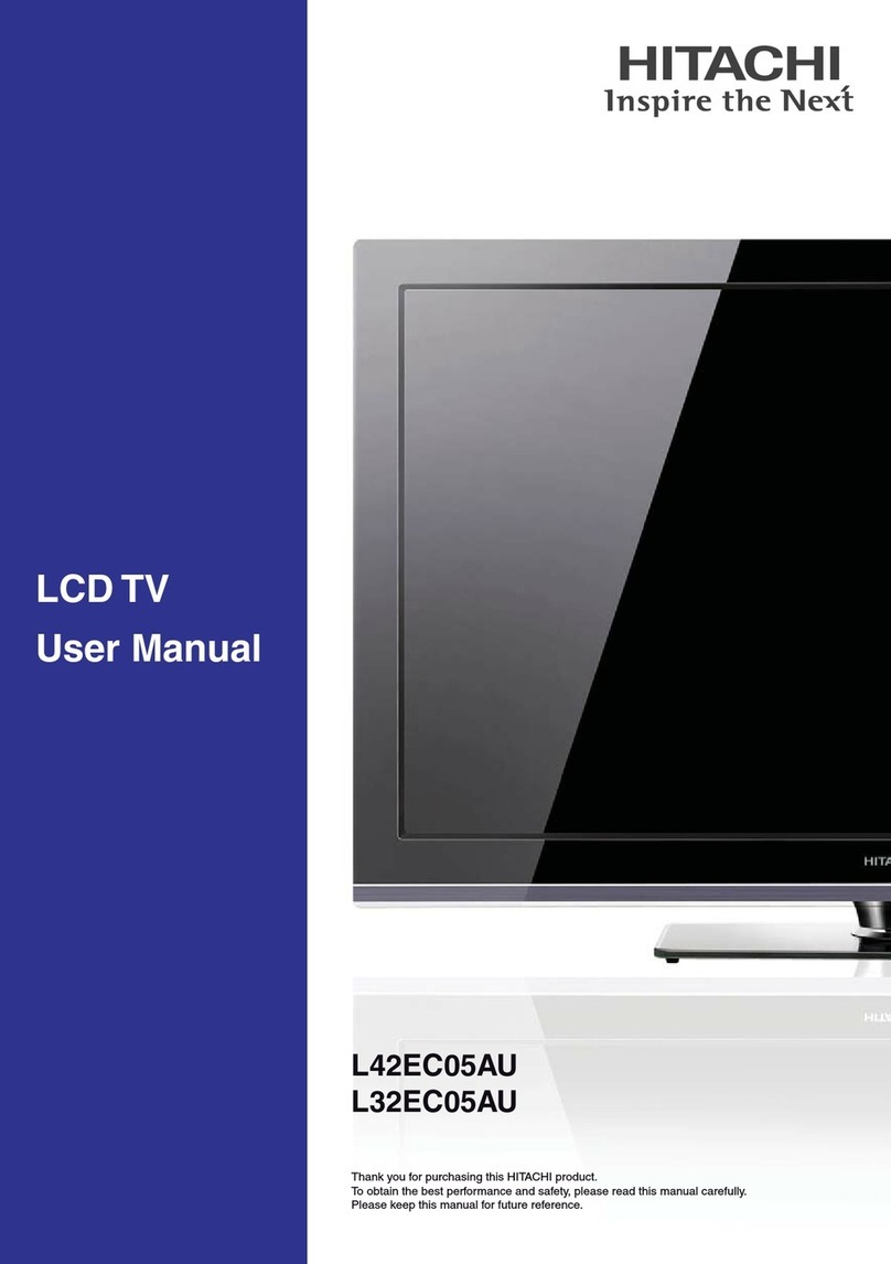 Hitachi L42EC05AU User manual
