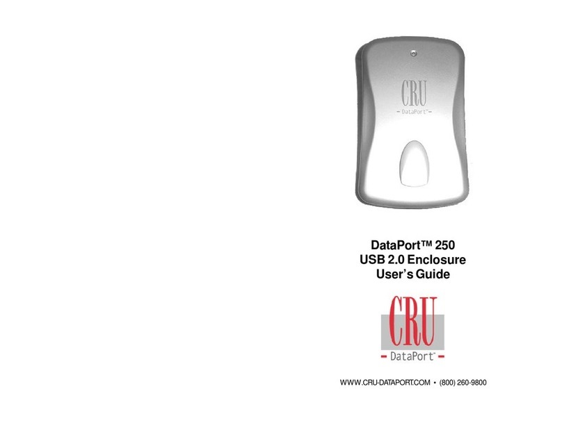 CRU Dataport DataPort 250 user guide