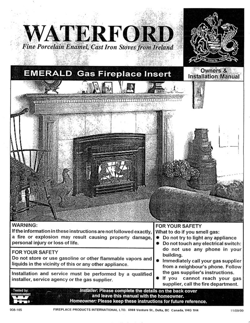 Waterford Emerald Owners & installation manual