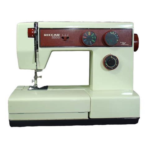 Riccar 3500 User manual