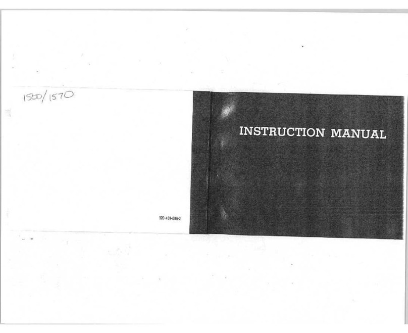 Riccar R1500 User manual Riccar R1500 User manual