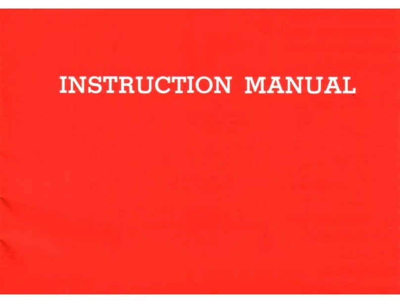 Riccar R200 instruction manual