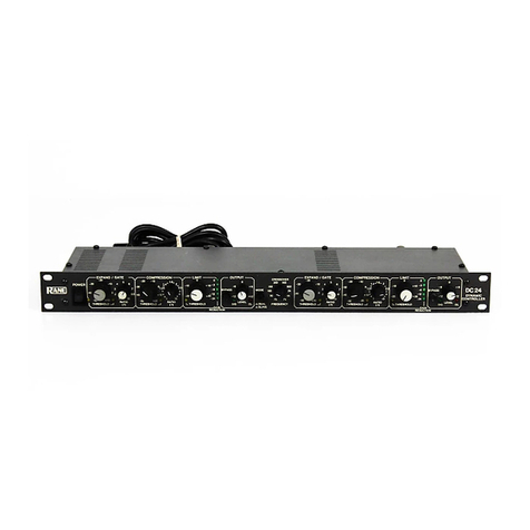 Rane DC 24 Operator's manual