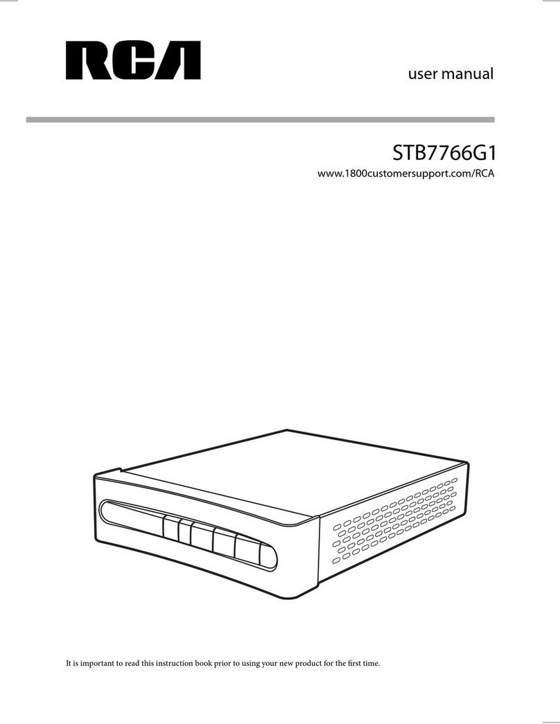RCA STB7766G1 User manual