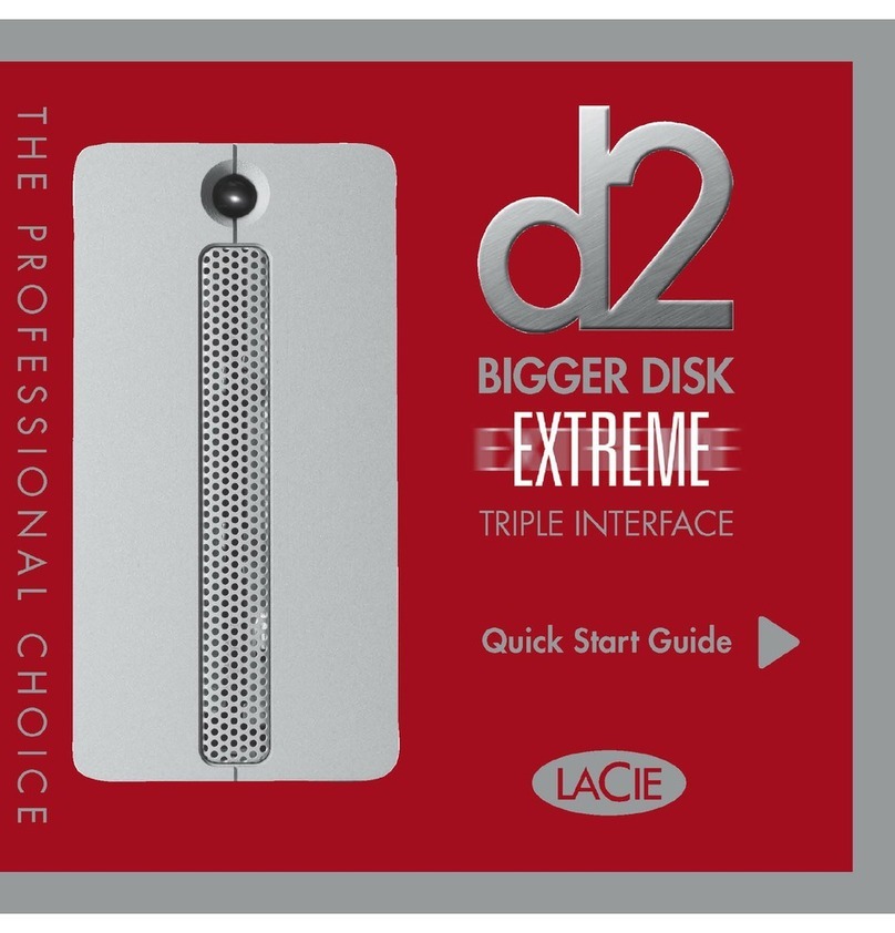 LaCie Bigger Disk Extreme quick start guide