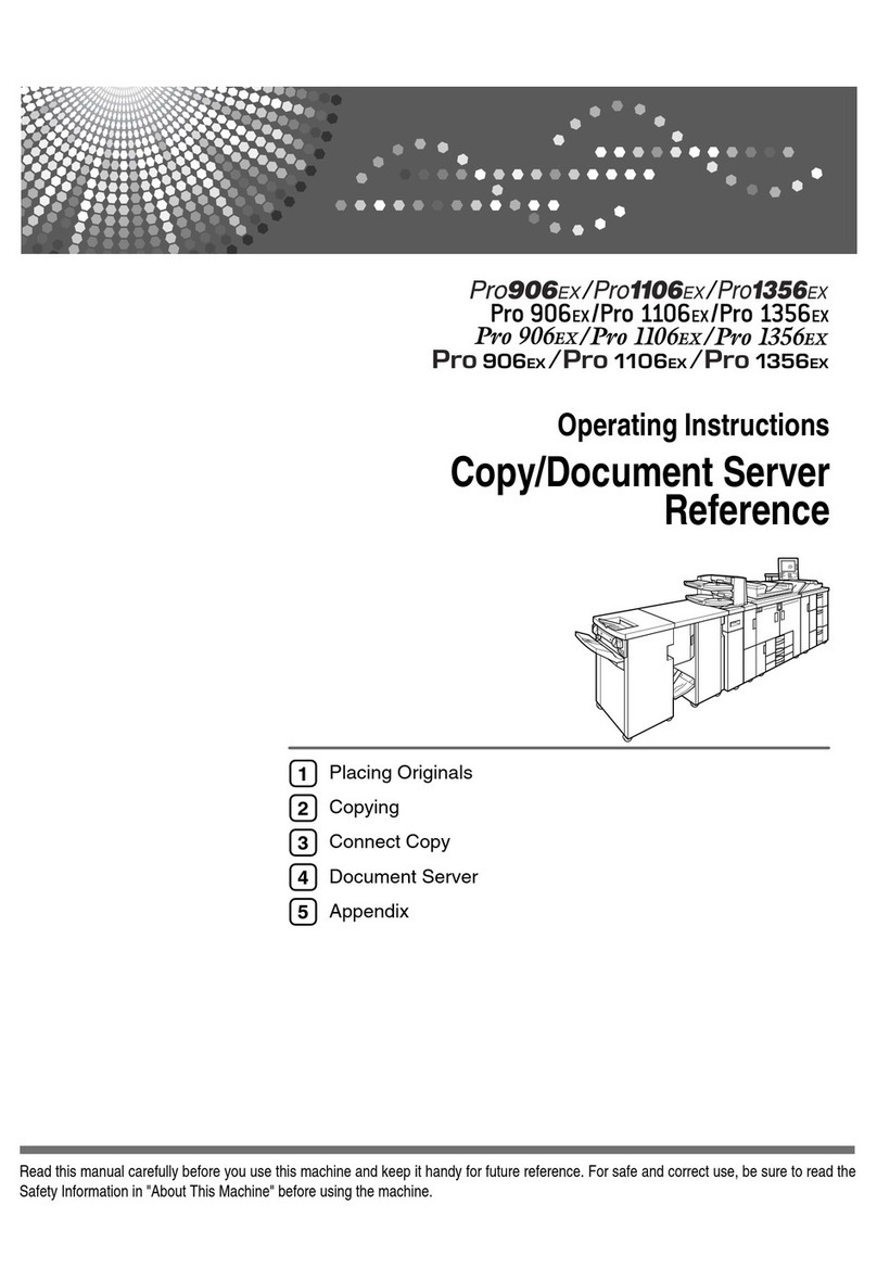 Ricoh Pro 906EX User manual