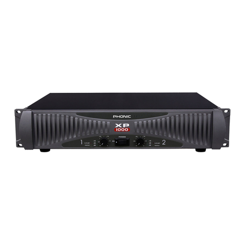 Phonic XP 600 User manual