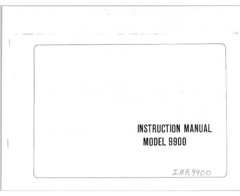 Riccar 9900 instruction manual