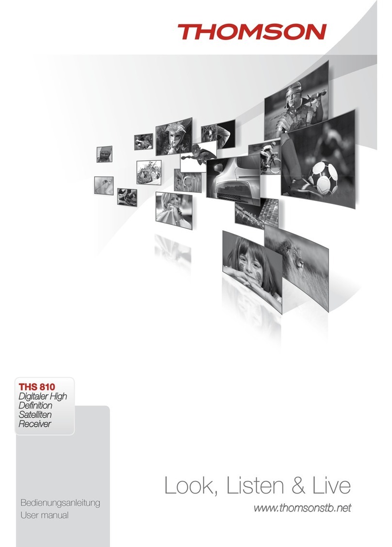 THOMSON THS810 User manual