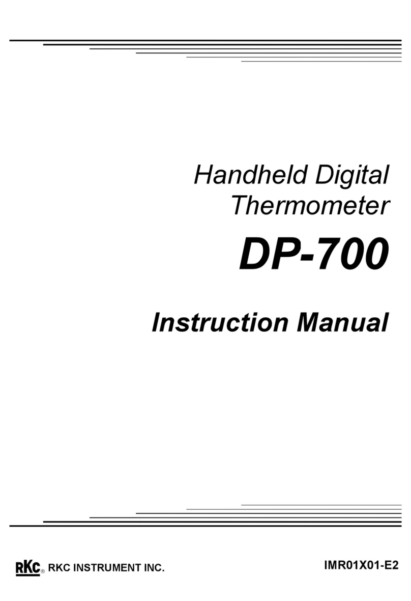 RKC INSTRUMENT DP-700 instruction manual