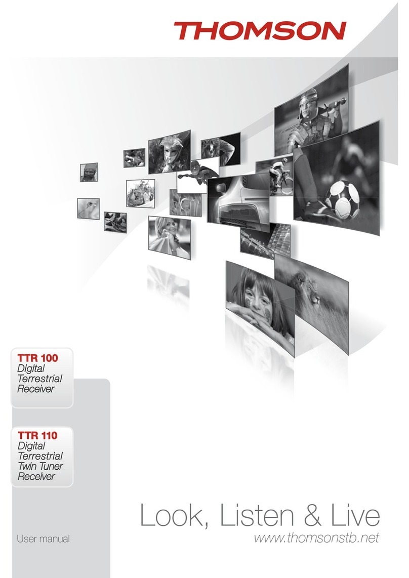 THOMSON TTR100 User manual