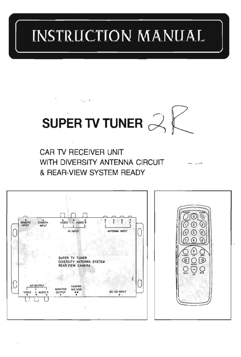 PowerAcoustik TUNER-2R instruction manual