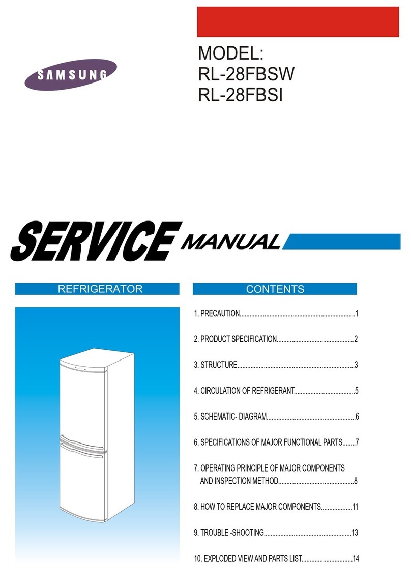 Samsung RL-28FBSW Service manual