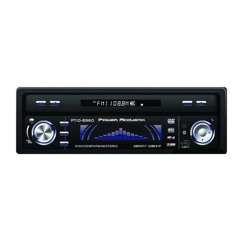 PowerAcoustik PTID-8960 operating manual