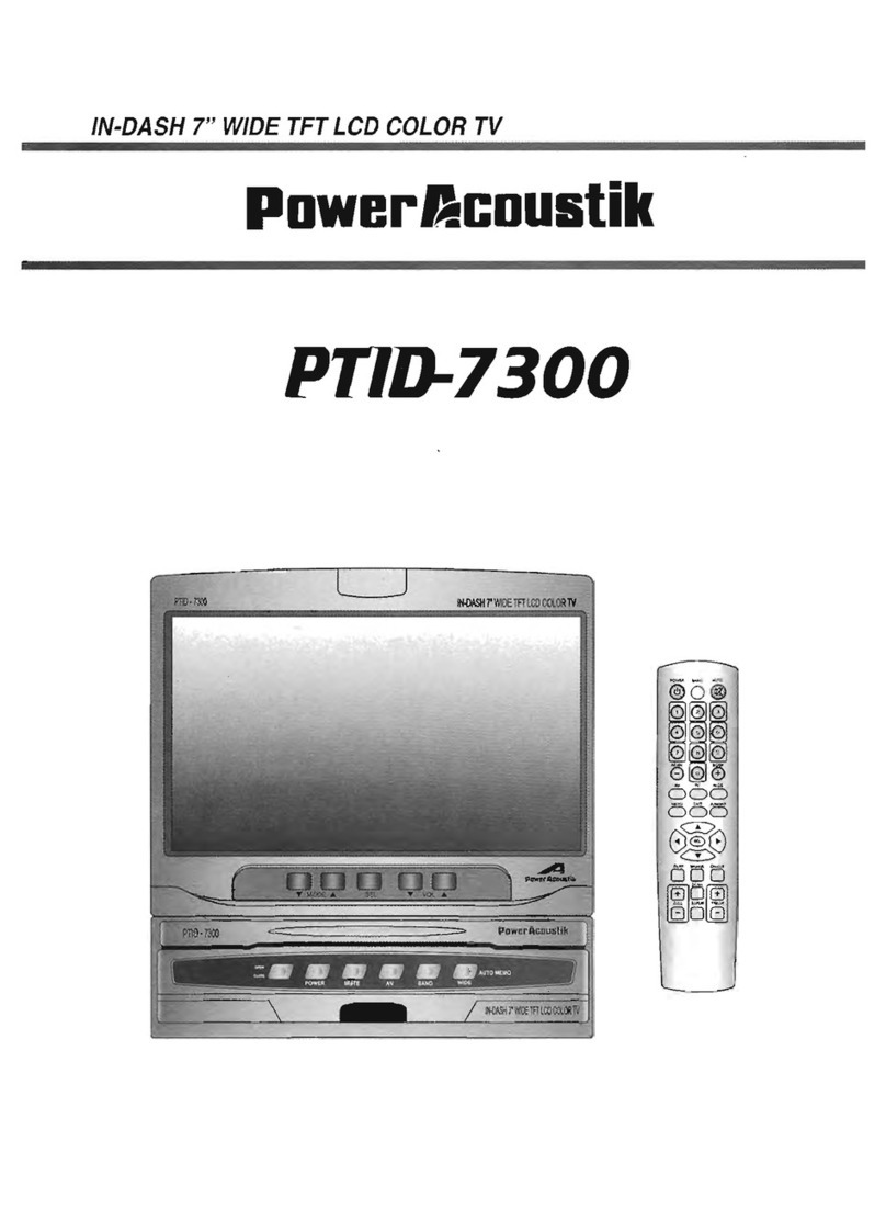PowerAcoustik PTID-7300 User manual