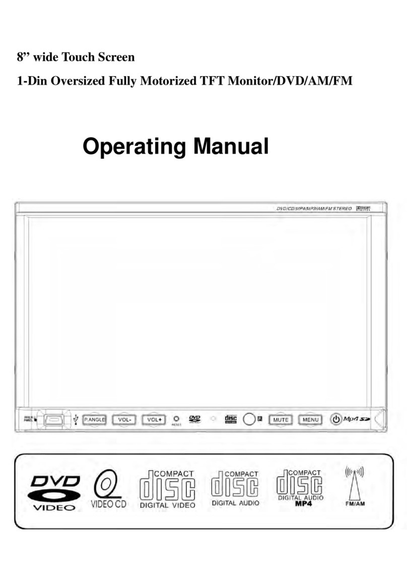 PowerAcoustik PTID-8001N operating manual