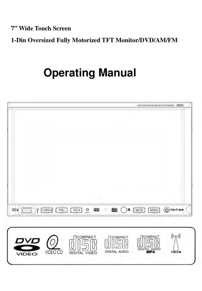 PowerAcoustik PTID-7001N operating manual