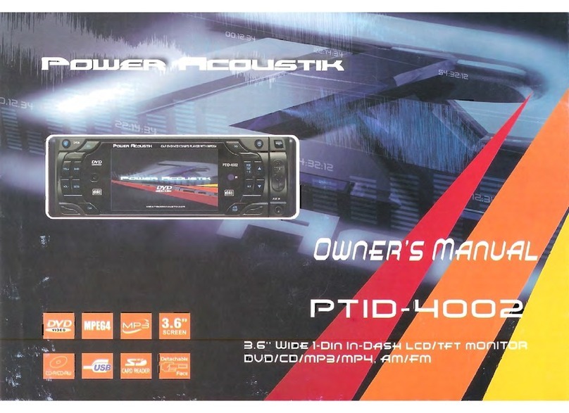 PowerAcoustik PTID-4002 owner's manual