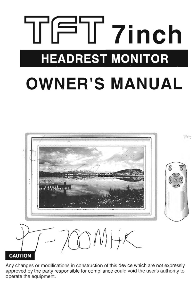 PowerAcoustik PT-700MHK owner's manual