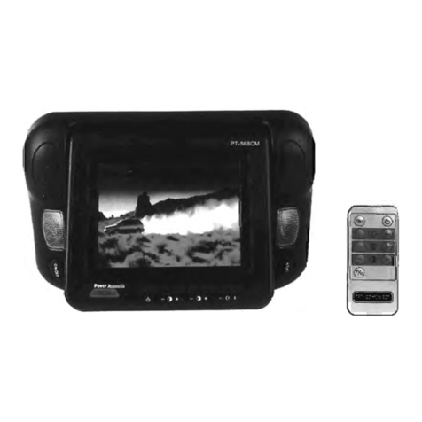 PowerAcoustik PT-568CM User manual