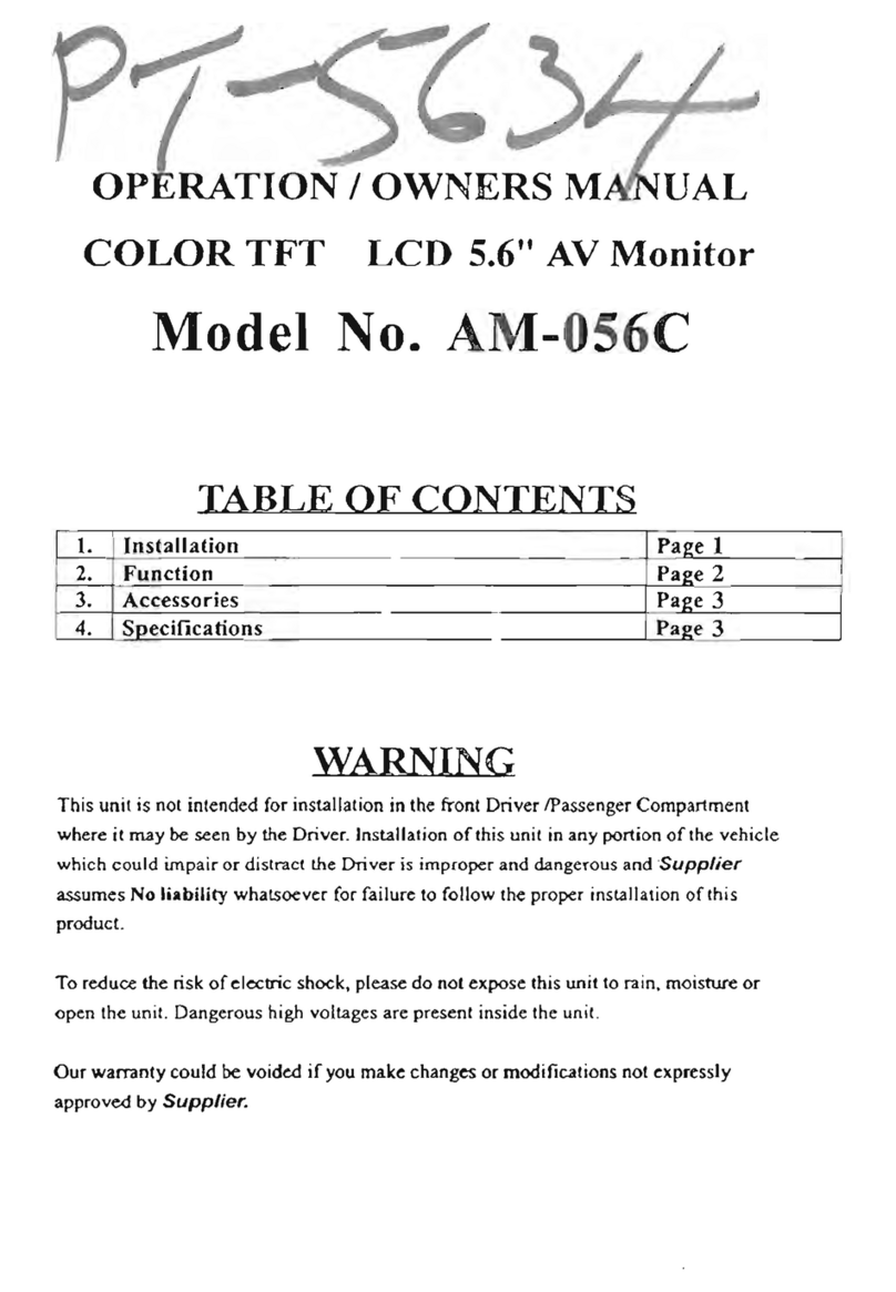 PowerAcoustik AM-056C User manual PowerAcoustik AM-056C User manual