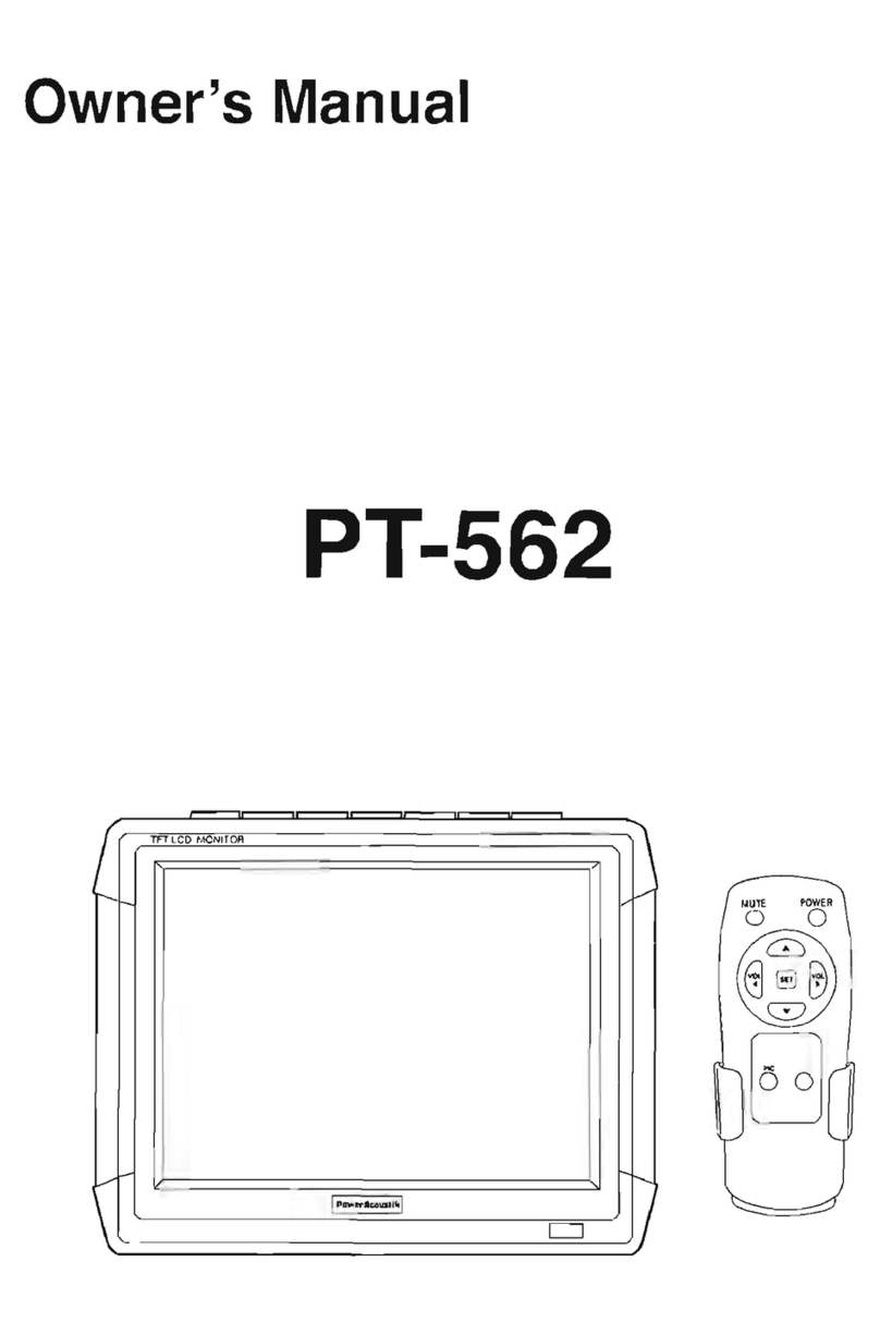 PowerAcoustik PT-562 User manual