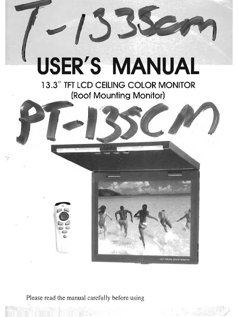 PowerAcoustik PT-135CM User manual
