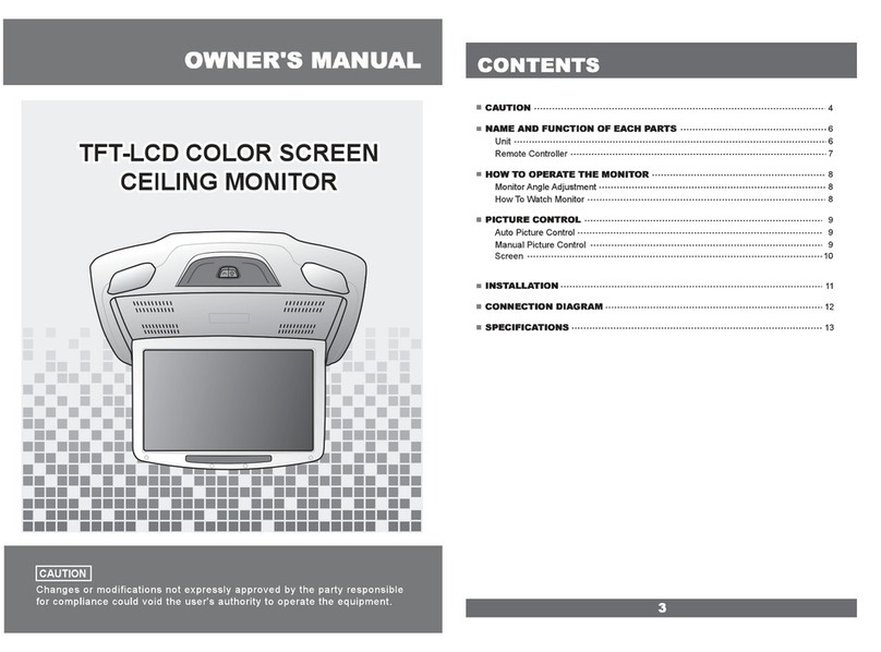 PowerAcoustik PT-92CM owner's manual