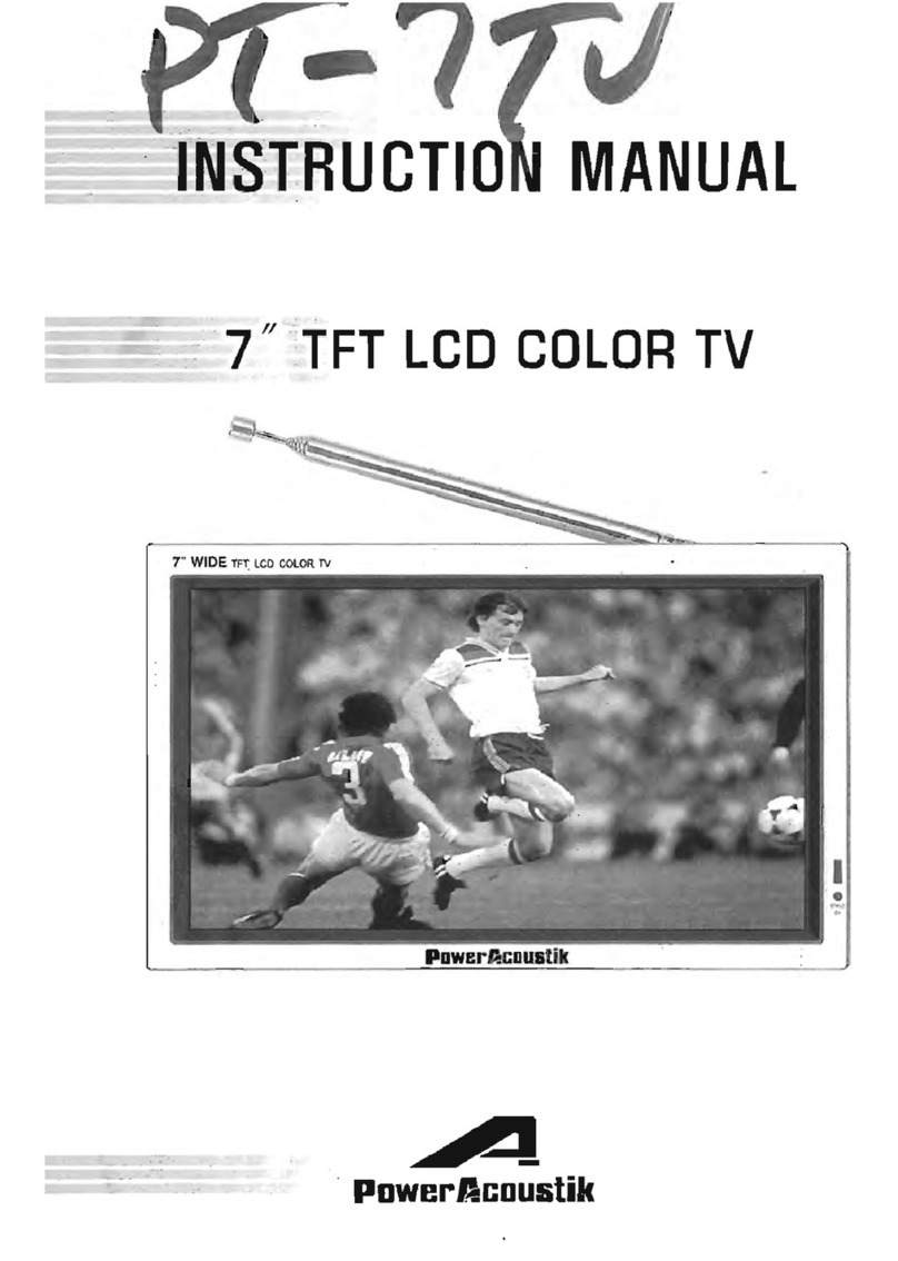 PowerAcoustik PT-7TJ instruction manual