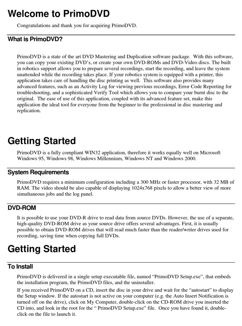Primera PrimoDVD user guide