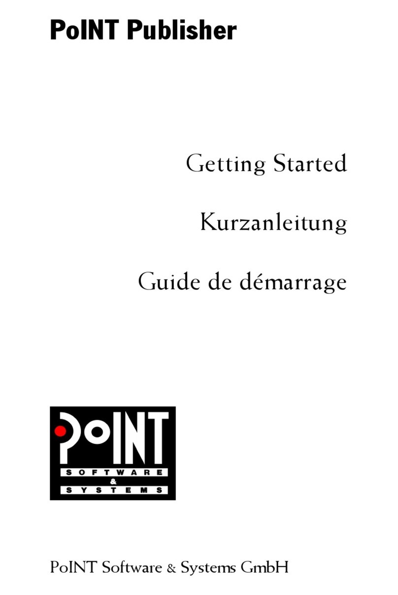 Primera PoINT Publisher User manual