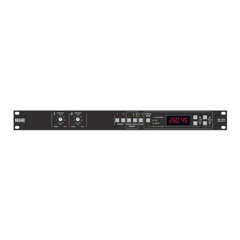 Rane AD 22D Operator's manual