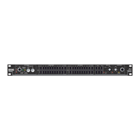 Rane AP 13 Quick start guide