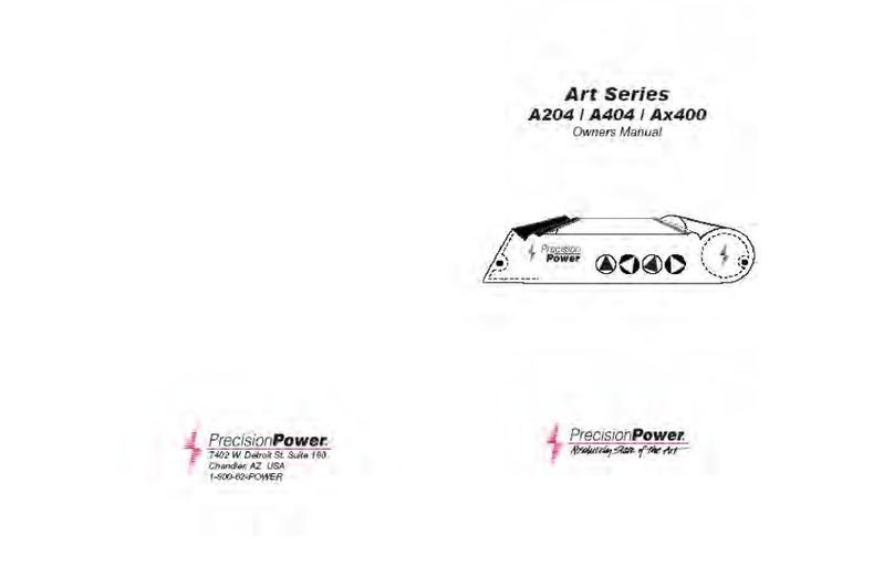 Precision Power A204 User manual