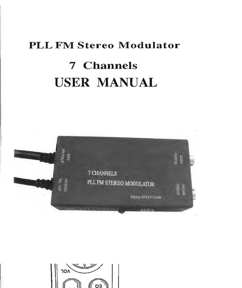 PowerAcoustik EFM-4 user manual