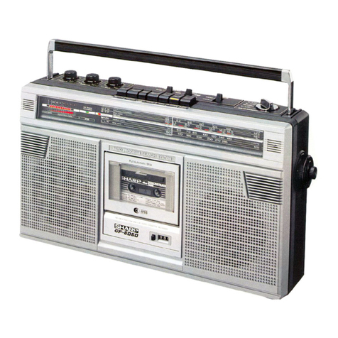 Sharp Searcher GF-6060H Operation manual