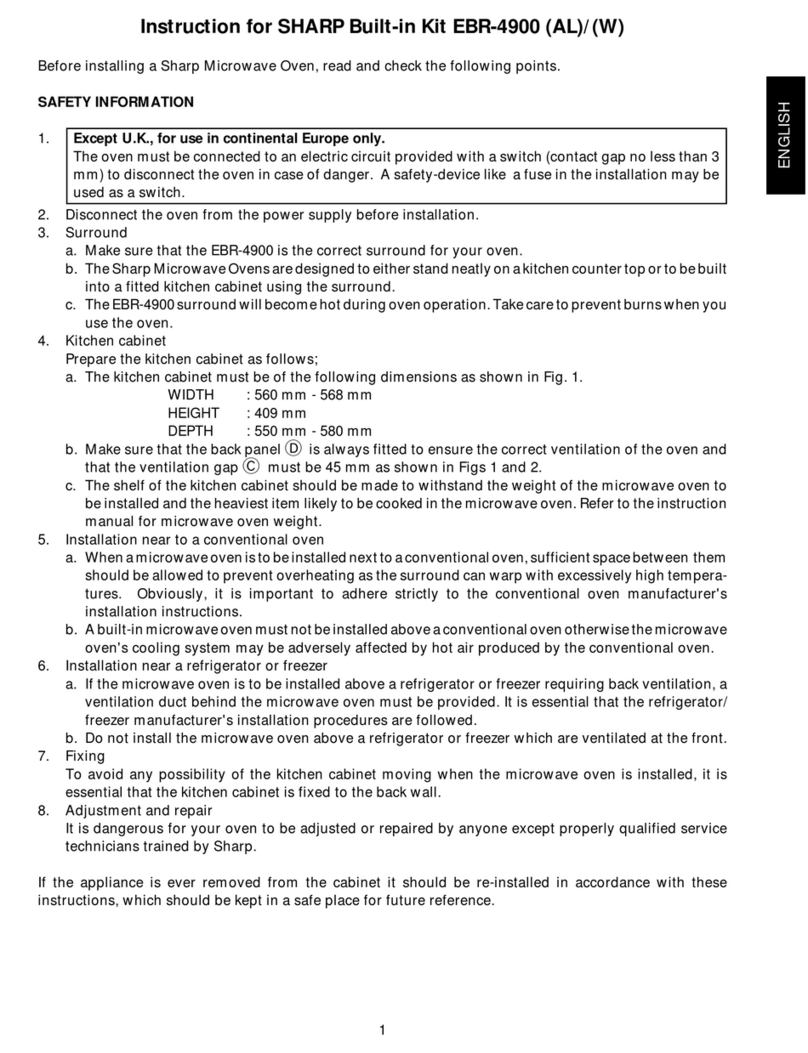Sharp EBR-4900 Series User manual