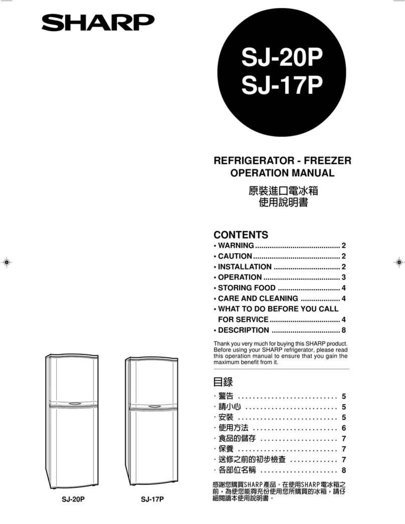 Sharp SJ-20P User manual