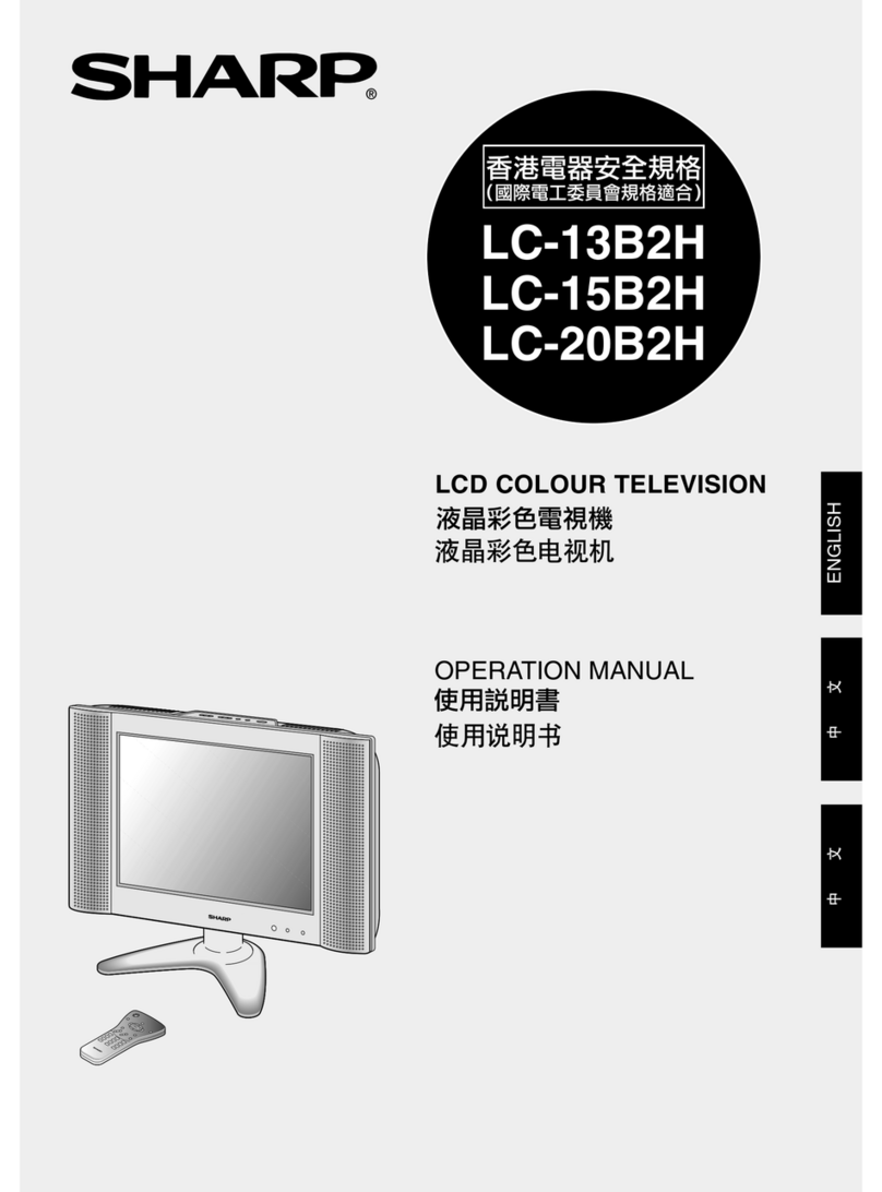 Sharp LC-13B2H User manual