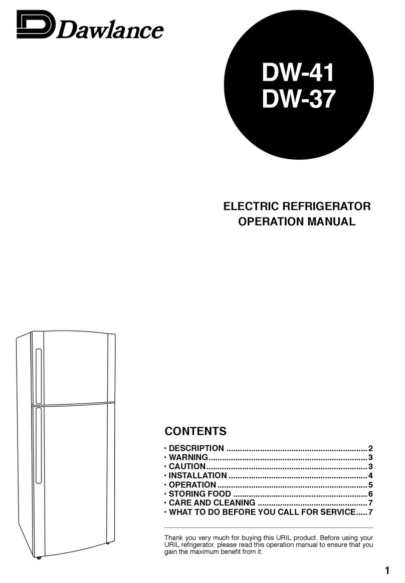 Dawlance Dawlance DW-41 Operation manual