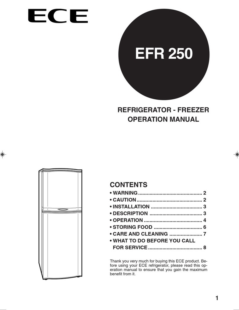 ECE EFR 250 Operation manual