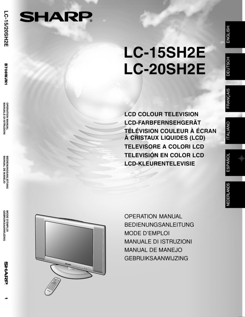 Sharp LC-15SH2E User manual