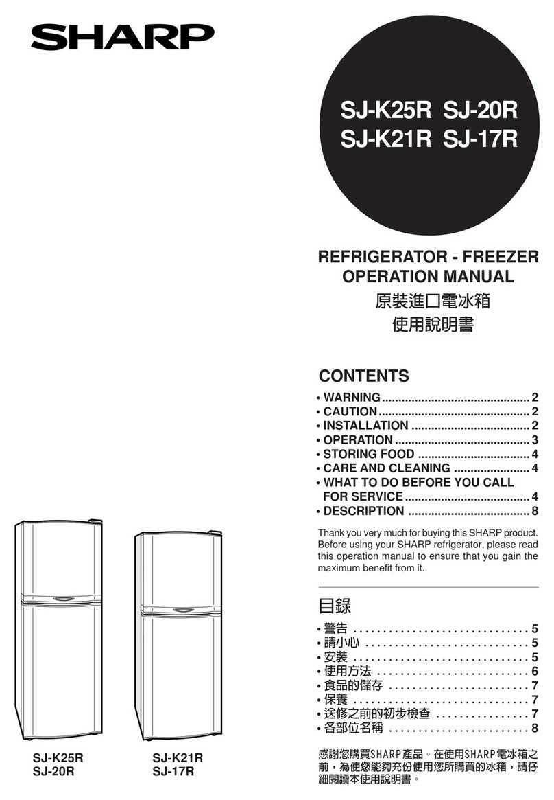 Sharp SJ-K25R User manual