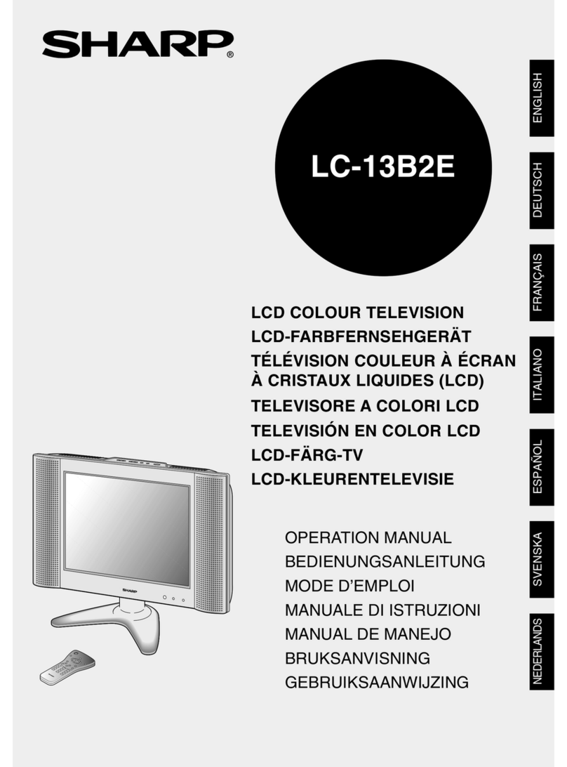 Sharp LC13-B2E User manual