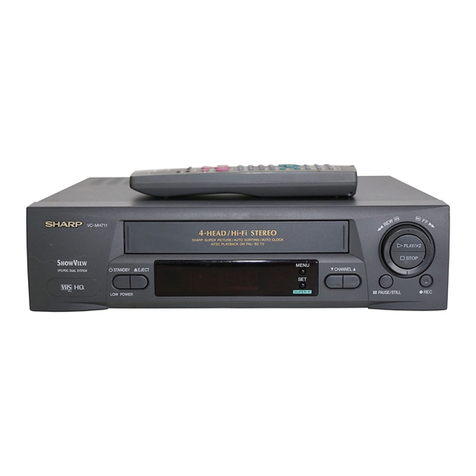 Sharp VC-MH711GM User manual Sharp VC-MH711GM User manual