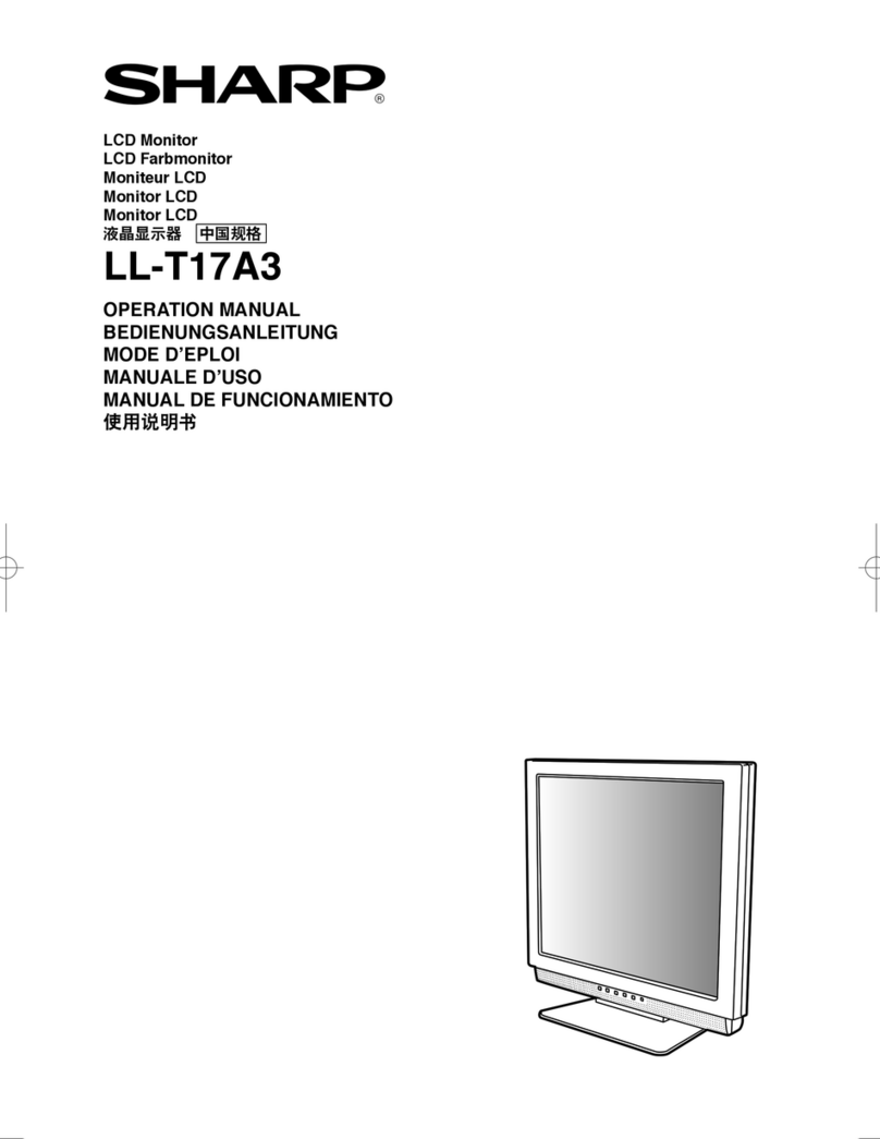 Sharp LL-T17A3 User manual Sharp LL-T17A3 User manual
