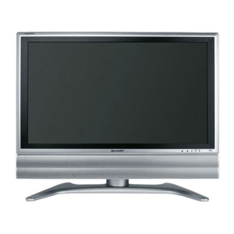 Sharp Aquos LC-26GA6E User manual Sharp Aquos LC-26GA6E User manual