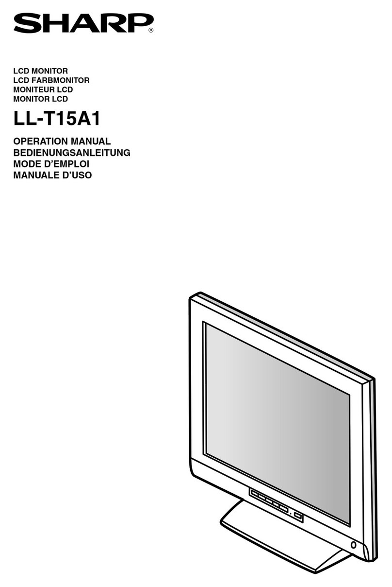 Sharp LL-T15A1 User manual