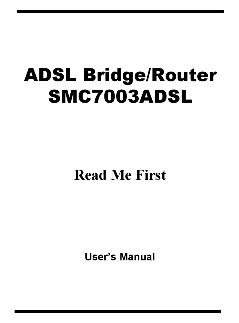 SMC Networks EZ Connect SMC7003ADSL User manual SMC Networks EZ Connect SMC7003ADSL User manual